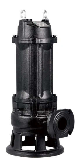 Bomba centrífuga antientupimento elétrica industrial submersível de corte/esmerilhamento para tratamento de águas sujas e residuais